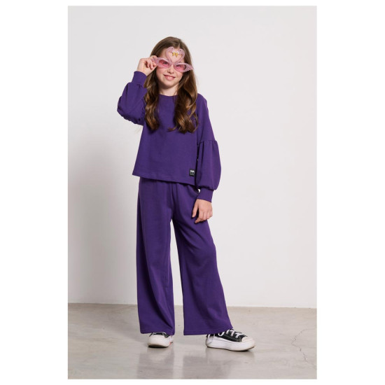 Bodytalk Παιδικό παντελόνι φόρμας Wide-Leg Pants